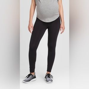 Over Belly Active Maternity Leggings - Ingrid & Isabel Black Size Large